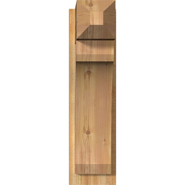 Legacy Craftsman Rough Sawn Outlooker, Western Red Cedar, 8W X 18D X 30H